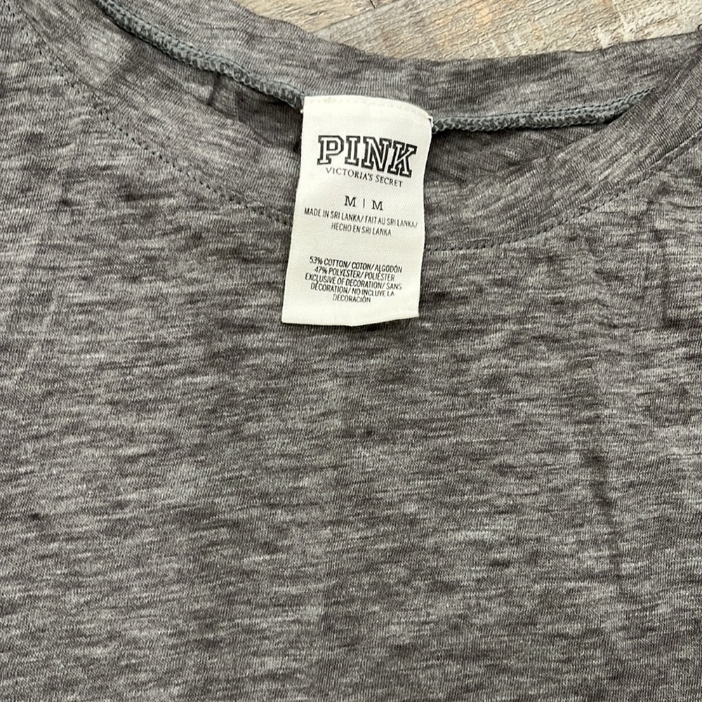 TWO PINK Victoria’s Secret tees - Picture 2 of 5